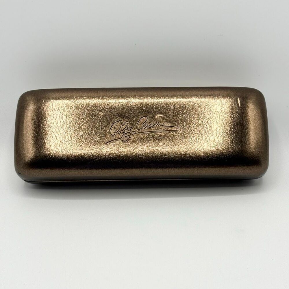Oleg Cassini Hard Shell Clam Shell Sunglasses or Eyeglasses Case (Case Only)